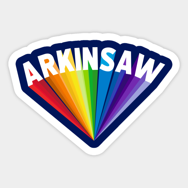ARKINSAW - Spectacular Spelling Sticker by rt-shirts